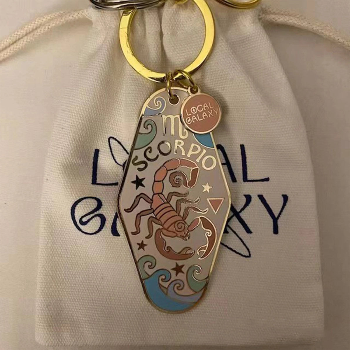 Scorpio Keychain