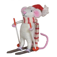 HomArt Felt Skier Mouse