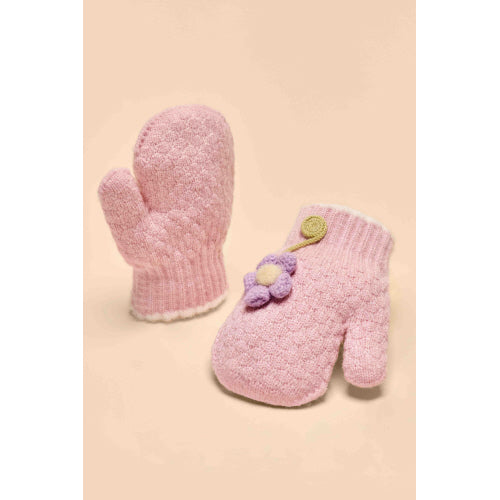 Powder Kid's Fluffy Mittens
