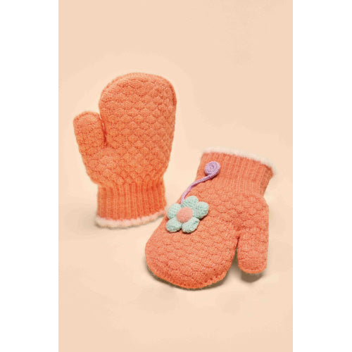 Powder Kid's Fluffy Mittens