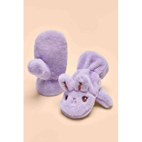 Powder Kid's Fluffy Mittens