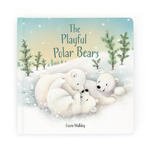 Jellycat Playful Polar Bear's Book