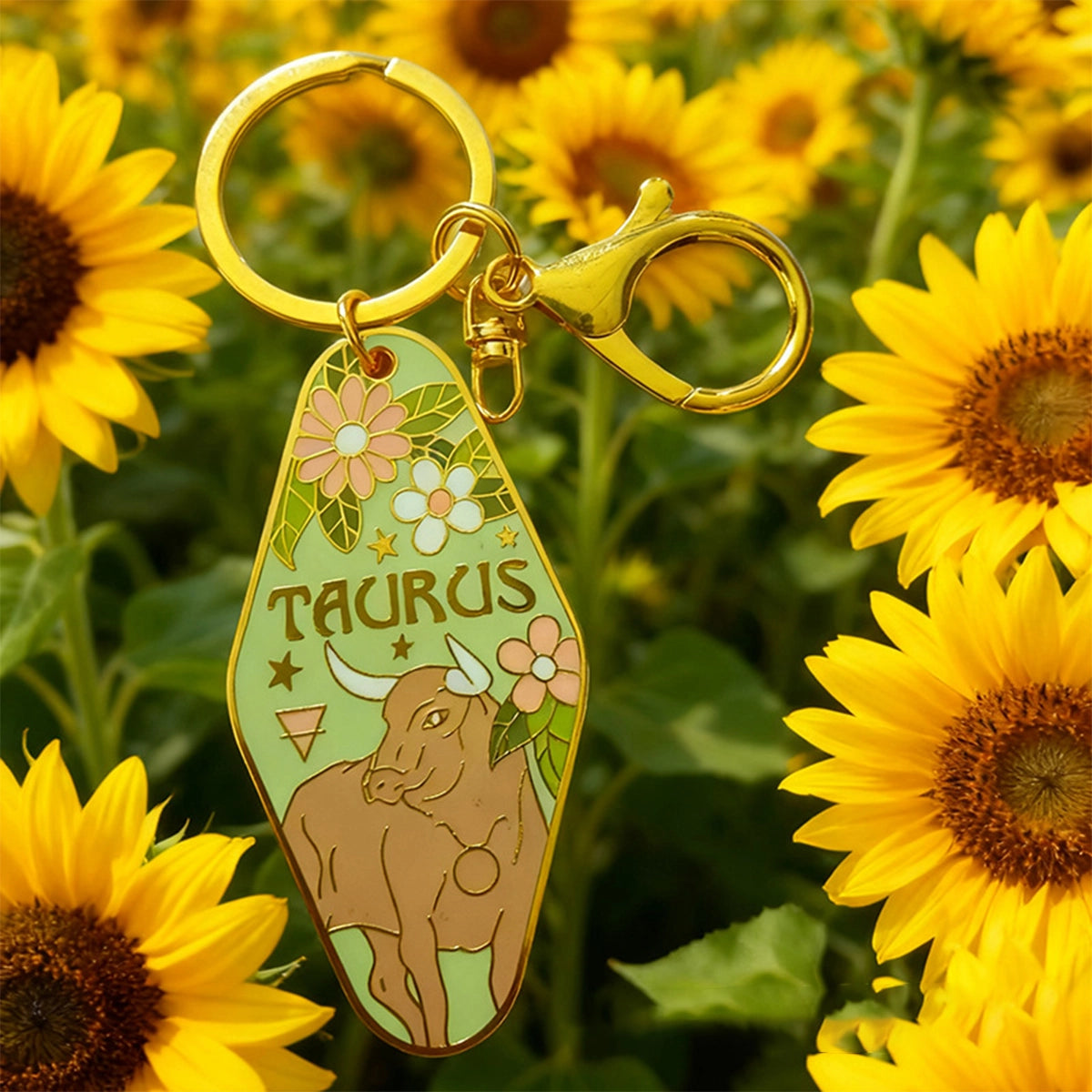 Taurus Keychain