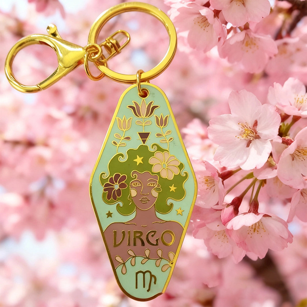Virgo Keychain