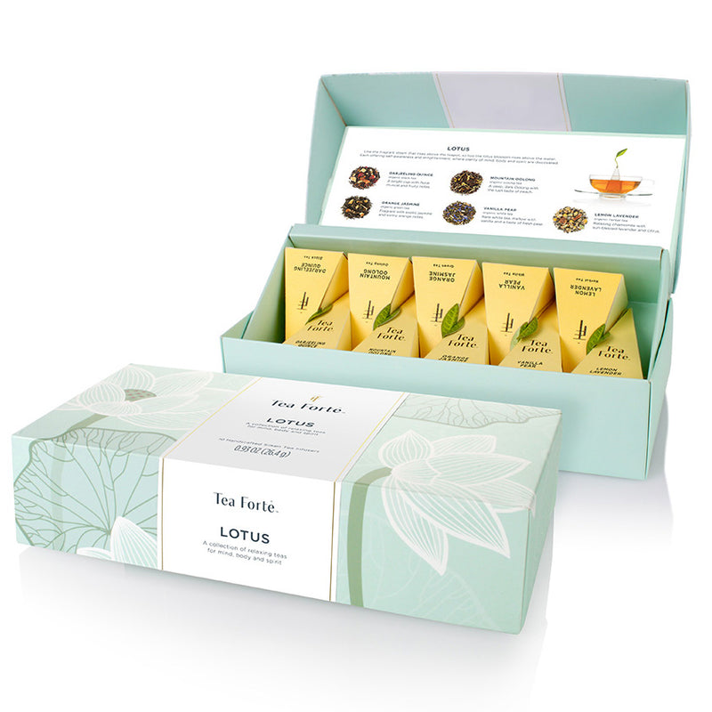Tea Forte Lotus Petite Presentation Box