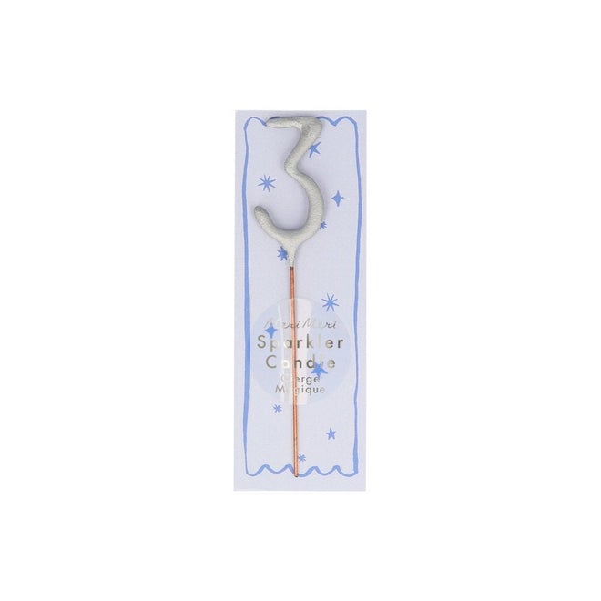 Meri Meri Silver Sparkler Candles