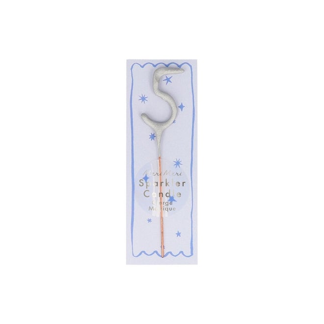 Meri Meri Silver Sparkler Candles