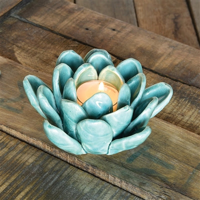 HomArt Succulent Tea Light Holder