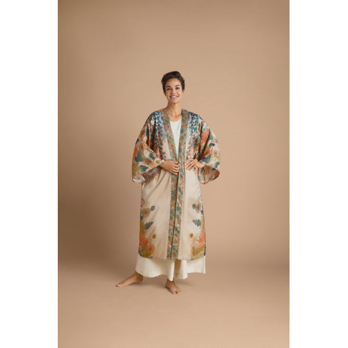 Powder Kimono Gown