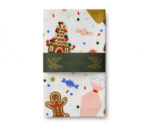 Rifle Paper Holiday Tea Towels
