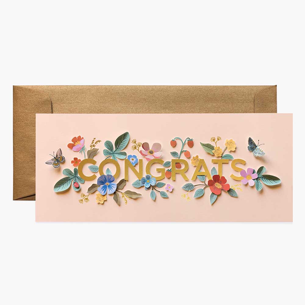 Rifle Paper Congratulations Cards