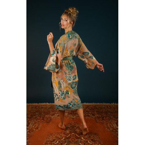 Powder Kimono Gown