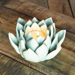 HomArt Succulent Tea Light Holder