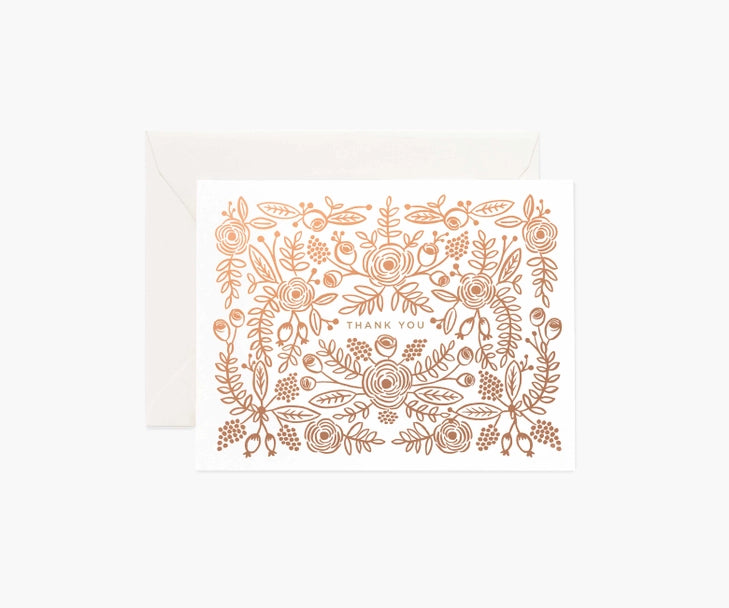 Rifle Paper Thank You Cards