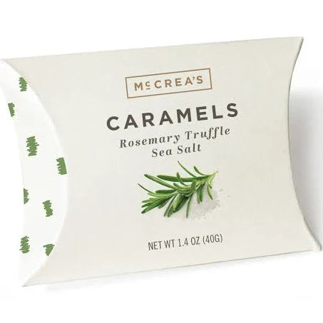 McCrea's Candies Caramel Pillow, 5 piece assorted flavors