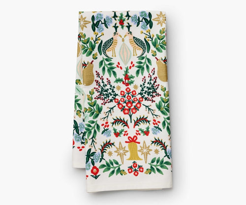 Rifle Paper Holiday Tea Towels